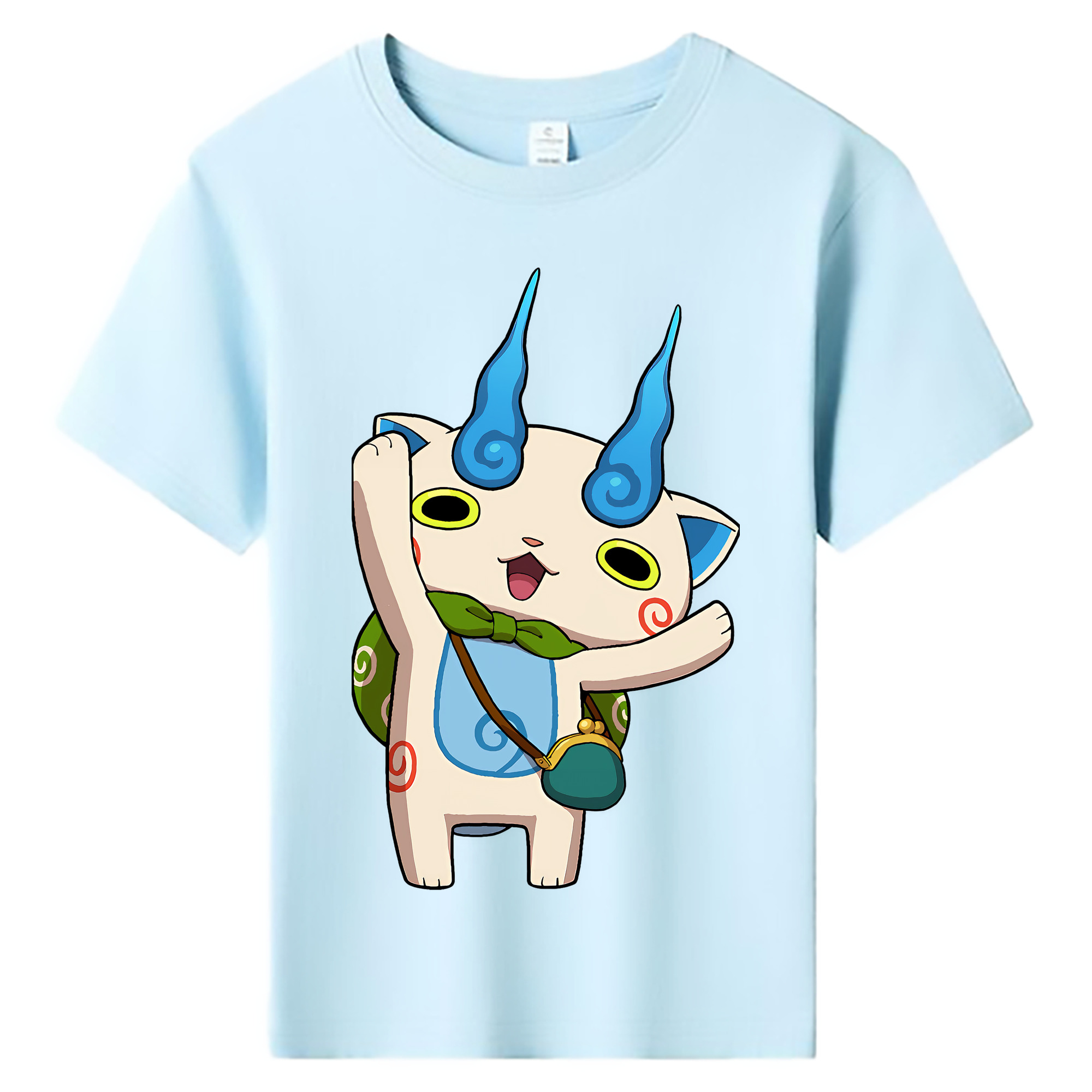 （画像用） 妖怪ウォッチ Yo-kai Watch 綿100％キッズTシャツ（フロントプリント）
